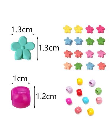 Trsnzul Mini Hair Clip Set - 100 Colorful Pearl Clips & 50 Flower Hair Accessories for All Hair Types - Perfect for Styling & DIY - Random Colors - Buy Online on GoSupps.com
