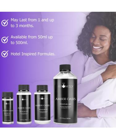 Aromely Amber Oasis Diffuser Oil Scent - Essential Oils for Diffusers Aromatherapy - Sophisticated Aroma Blend of Green Tea Orange Lemon Zest Inspired by The Most Luxurious Hotels - 150ml - Buy Online on GoSupps.com