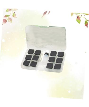 Buy Kombiuda Holder Case Box - Travel Suitcase Pocket Lens Holder Storage Set & Tweezers Clamshell - Black 15.8x9.5cm - International Shipping Available - Buy Online on GoSupps.com