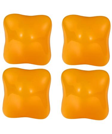 Beaupretty 4 piece Handball massage Handgiper-strengthening muscle roller ball deliver massage ball finger exercise ball hand care yoga massage beam the ball rotate massage device fitness