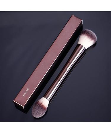Soft Nylon hair Contour Powder Brush highlighter makeup double brush
