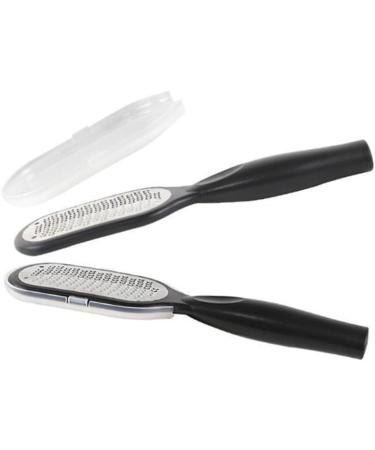 SOESFOUFU Metal Scraper 1pc Metal Foot File Metal Spatula Scraper Scraping Tool Dead Skin Remover Tool Kit With Cover - Buy Online on GoSupps.com