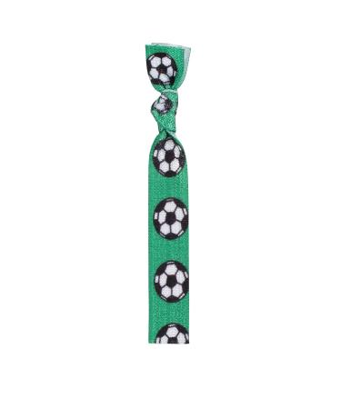 20PCS Soccer Hair Ties for Women - Elastic Ribbon Ponytail Holders for Girls Players - Hand Knotted Football Hair Scrunchies - Soccer Fun Hair Bands - Buy Online on GoSupps.com