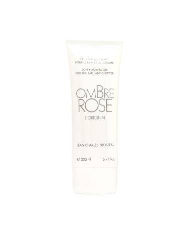 Ombre Rose by Jean Charles Brosseau for Women 6.7 oz Soft Foaming Gel for the Bath & Shower