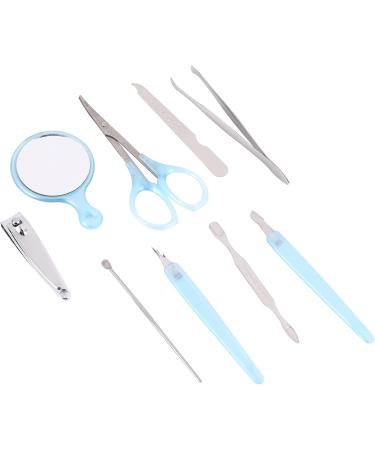Panysilioer Nail Care 9 Piece Cutter Clipper Pedicure Kit Gift Professional FingerandToe Nail Care Scissors Press Fashion - Buy Online on GoSupps.com