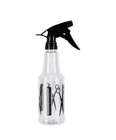Asixx Salon Spray Bottle Hair Spray Bottle Hair Spray Empty Bottle Adopting Spill-proof and Light-weight Design Suitable for Home and Professional Hairdressing Salon Use(450ml 450 ml Transparent - Buy Online on GoSupps.com