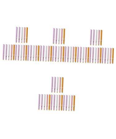 20 Pcs Retractable Lip Brush Makeup Accessory Portable Lipstick Brush Concealer Brush Portable Lipstick Applicator Lip Balm Applicator Lip Mask Brush Cosmetic Lipstick Brush