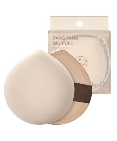 PangPang Makeup Sponge Puff 2.2In Diamater | Korean Makeup Cushion Puff for Foundation and Powder | Fluffy Foundation Puff with Latex Inside