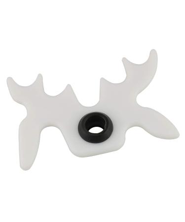 DGZZI Moosehead Bridge Head White Plastic Slip-On Moosehead Bridge Head for Billiard Pool Cue Stick - Buy Online on GoSupps.com