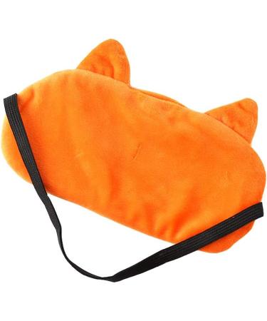 ULIFEMALL Cute Fox Plush Sleep Mask for Kids & Adults - Funny Novelty Animal Eye Cover for Travel & Meditation - Buy Online on GoSupps.com