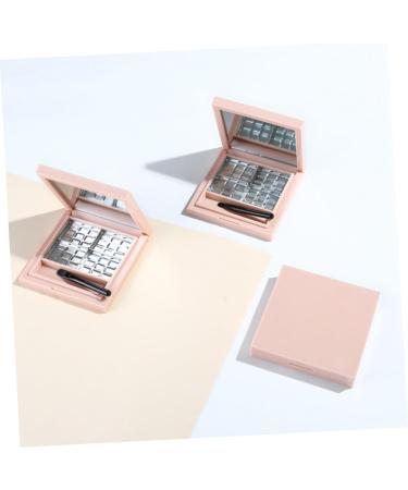 FOYTOKI 2pcs Empty Eyeshadow Palette Iluminador De Maquillaje Highlighters Empty Compact Eyeshadow - Buy Online on GoSupps.com