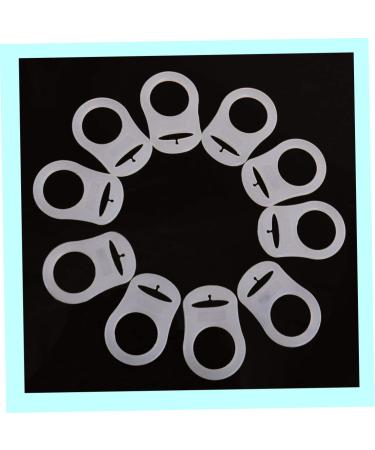 10pcs Soft Silicone Pacifier Clips - Safe & Stylish Baby Accessories for International Shipping - Buy Online on GoSupps.com