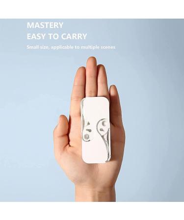 Portable Floss Dispenser | Refillable Dental Floss Picks Case | Travel-Friendly Automatic Floss Organizer (White+Green) - Buy Online on GoSupps.com