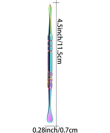 FYLFOTA Stainless Steel Wax Carving Tool Set - Set of 6 Multicolor Sculpting & Scraping Spoon Tools - Buy Online on GoSupps.com