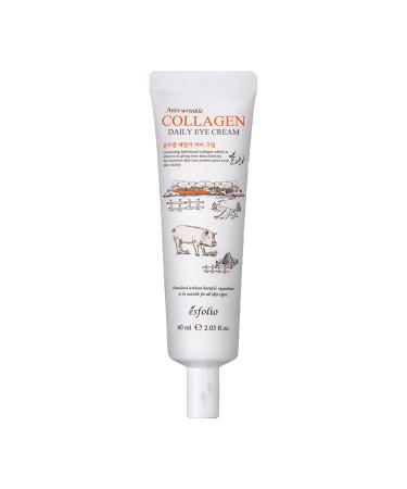 esfolio Esfolio Collagen Daily Eye Cream 60mL 2.03 Fl oz Anti-Wrinkle  Moisturizing  Protection  Calming