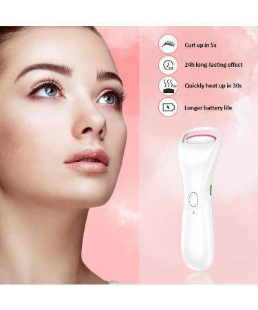 GEN'C B AUTY Heated Eyelash Curler USB Rechargeable Eyelash Curler with 2 Modes for Quick Heating Long-Lasting Curling - Buy Online on GoSupps.com