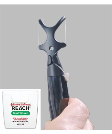 Signature Adult Floss Holder - Award-Winning Patented Design - Easy & Effective - Compatible with Reach Waxed Nylon Floss - International Shipping Available - Buy Online on GoSupps.com
