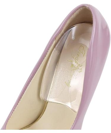 Extra Soft Gel Heel Grips - Self-Adhesive Cushions for Blister Prevention & Comfort - X-Large Clear - Premium Quality for Spurs & Heel Pain Relief - Buy Online on GoSupps.com