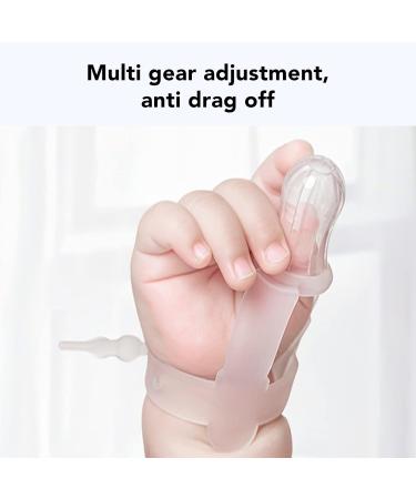 Adjustable Thumb Protector for Thumb Sucking | Soft Silicone Treatment Toy | Ergonomic Design (Transparent) - Buy Now! - Buy Online on GoSupps.com