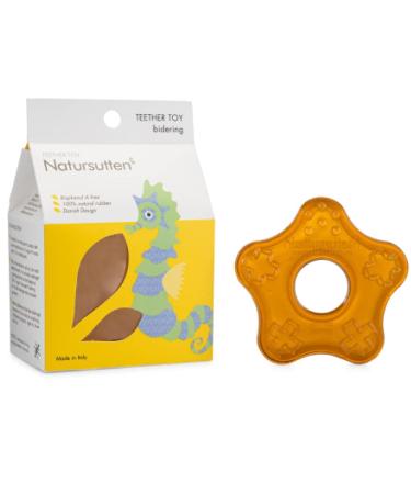 Natursutten Starfish Teether - Baby Teething Toys - Eco-Friendly Natural Rubber  PVC & 100% BPA-Free - Danish Design Baby Toys - Made in Italy - Buy Online on GoSupps.com