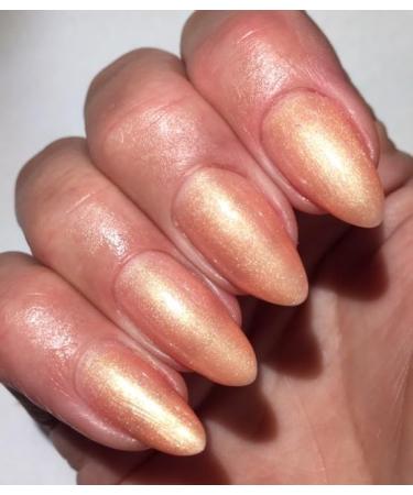 Bluesky Gel Nail Polish Iced Coral Peach Pearl Shimmer 80517 Nail UV LED Soak Off 10ml (Requires Drying under UV/LED Lamp) - Buy Online on GoSupps.com