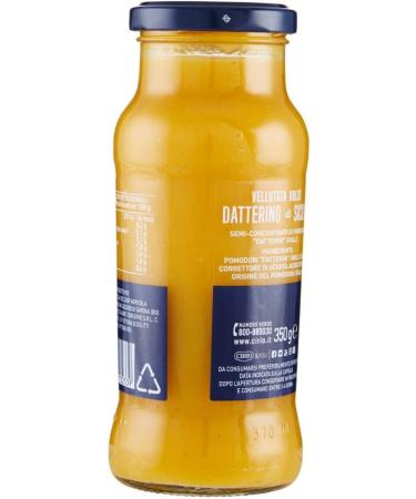  Italian Gourmet E.R. Cirio Le Selezioni Sweet Velvety Yellow Datterino from Sicily Datterini Yellow Tomatoes 350g + Italian Gourmet Pulp 400g - Buy Online on GoSupps.com