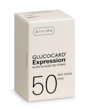 Arkray Glucocard Expression, 50 Count 50 Count (Pack of 1)