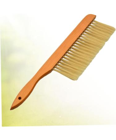 Ipetboom 1pc Beekeeping Brush Beehive Ckeaning Brush Bee Hive Beekeeping Supplies Wooden Bee Brush Single Row 40*10cm Picture 1 - Buy Online on GoSupps.com