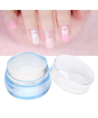 Stamper Seal Silicone Head Transfer Tool for Nail Art - Transparent Cap Stamping Tool for Perfect Manicures | Shop Internationally - Buy Online on GoSupps.com