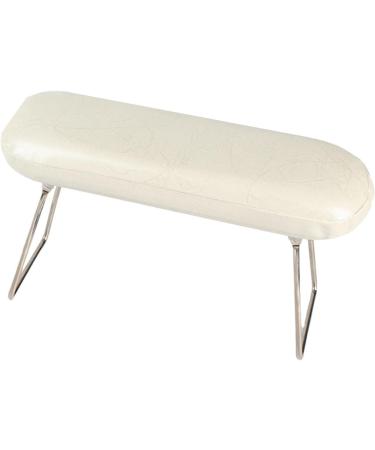 Nail Arm Rest Cushion - Leather Manicure Hand Pillow - Professional Manicure Hand Pillow for Nail Technician Use Professional Salons Wood.l White - Buy Online on GoSupps.com