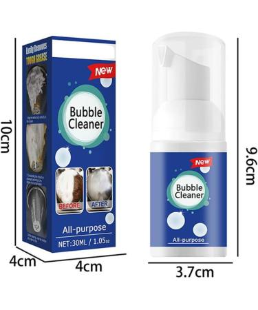 Foaming Heavy Oil Stain Cleaner Stubborn Grease & Grime Remover Bubble SprayPowerful Stain Removing Foam Cleaner Foam Rust Remover Kitchen All-Purpose Cleaning Bubble Spray (100ML) - Buy Online on GoSupps.com