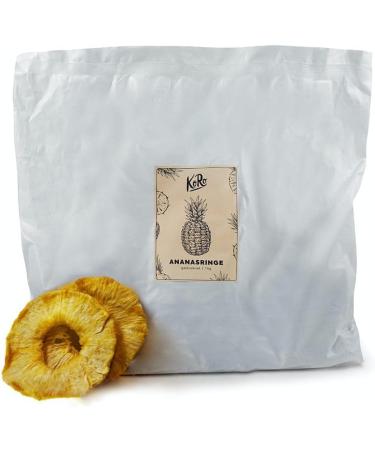 KoRo - Ananas s ch sans sucre ajout | 1 kg - 100% ananas s ch sans sucre ajout non sulfur parfait pour vos collations 1 kg (Lot de 1) - Buy Online on GoSupps.com