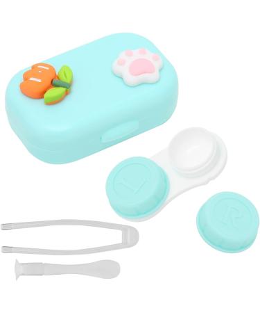 Dewin Cute Portable Contact Lens Container Set - Green Halter Box for Soft Storage & Control - Buy Online on GoSupps.com
