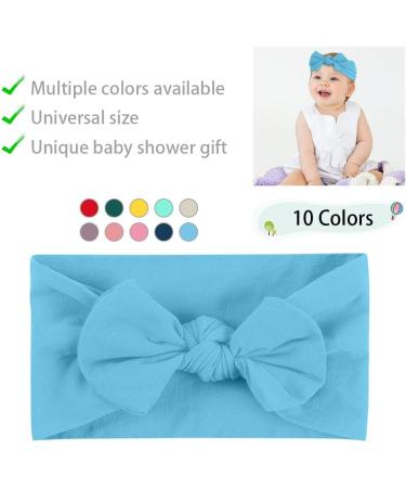 Aolso Baby Girl Headbands 10pcs | Newborn to Toddler Hair Accessories Set - Buy Online on GoSupps.com