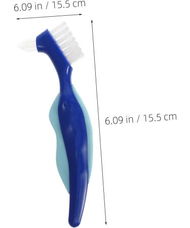 Buy Gogogme 4-Piece Travel Toothbrush Set for Dentures & Braces - Prothesis Cleaning Tools | International Shipping Available - Buy Online on GoSupps.com