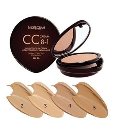 Deborah CC CREAM 8 IN 15 MULTIFUNCTIONAL FOUNDATION - Amber Base - 150g