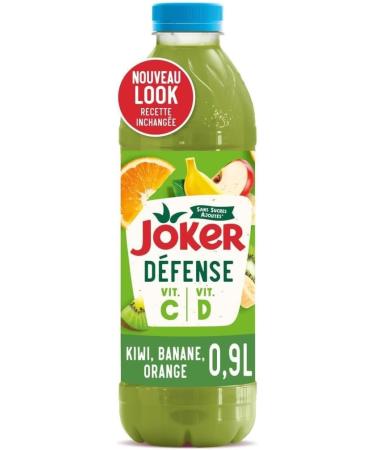 JOKER - The Good Facts Vitamin Defense Orange Kiwi Banana Pet 0.9L - Pack of 4 - Buy Online on GoSupps.com