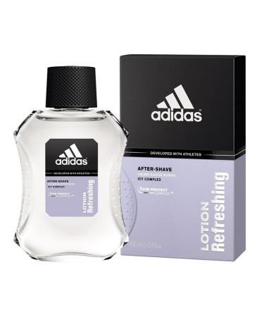 Buy adidas Soothing Aftershave Lotion Pour Homme 3.4oz (100ml) - International Shipping Available - Buy Online on GoSupps.com