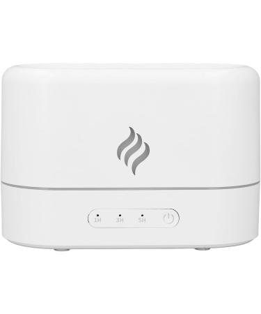 Flame Essential Oil Diffuser - Noiseless 7 Colors 3 Timer Settings 250ml Humidifier for Yoga & Relaxation - International Shipping Available - Buy Online on GoSupps.com