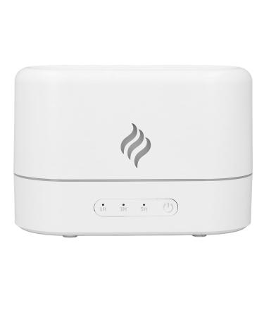 Flame Essential Oil Diffuser Noiseless 7 Colors 3 Timer Flame Air Diffuser Humidifier 250ml for Yoga