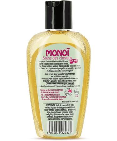  Tevi Tahiti Tiare Hair Monoi 120 ml Tevi Tahiti - Buy Online on GoSupps.com