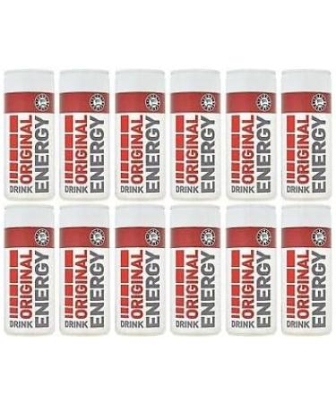 Euro Shopper Original Energy Drink 250ml (Pack of 24) | Boost Your Day with Refreshing Energy | Carbonated Mixed Fruit flavour Drink with Sugar - Buy Online on GoSupps.com