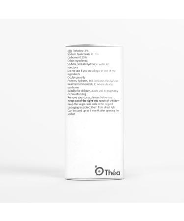 Thealoz Duo Gel - Clinically Proven Hydration for Dry Eyes w/ Hyaluronic Acid & Trehalose Lubricating Gel - Persistent Dryness Stabilizes Tear Film for 6 Hrs - Contact Lens Wearers - Single-Use 30 Vials - Buy Online on GoSupps.com