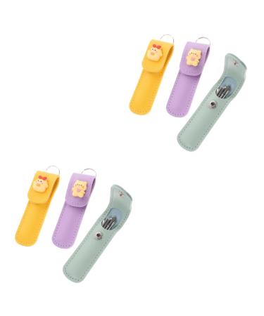 FRCOLOR 6 Sets Earpick Earwax Spoon Earwax Picker Small Ear Massager Ear Massage Supply Ear Wax Remover Ear Tweezer Earwax Picking Scoop Stainless Steel Ear Spoon Ear Cleaner Tools