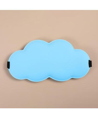 Seamless Warm Double-Sided Ice Silk Eye Mask - Black | Cloud Eye Shield | Free Shipping - Buy Online on GoSupps.com