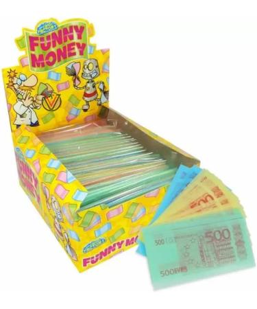 Crazy Candy Factory Edible Paper Funny Money | Pick Any Number of Packs - Buy Online on GoSupps.com