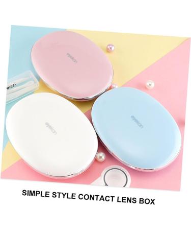 Solustre 3 Series Contact Lens Box | Compact Carrier Bag & Case with Mirror | Perfect for Colored & Invisible Lenses - Buy Online on GoSupps.com