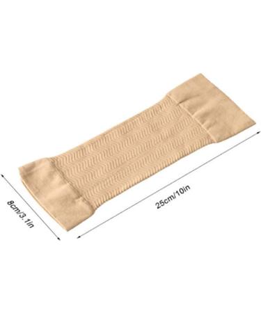 Zittop Slimming Arm Sleeves for Women - Elastic Compression Arm Shapers - Sport & Fitness Arm Shapers (Skin) - International Shipping Available - Buy Online on GoSupps.com