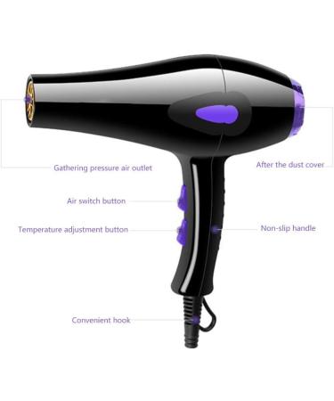 Hair Dryer 2000W Powerful Hair Dryer Large Lounge Wind High Negative Power Ion Hair Dryer Dryer - Buy Online on GoSupps.com