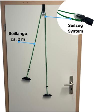 ATC Handel Shoulder Coach Pulley Set - Enhance Mobility & Rehabilitation | Gymnastics Shoulder Rope Cable with Handles - Buy Online on GoSupps.com